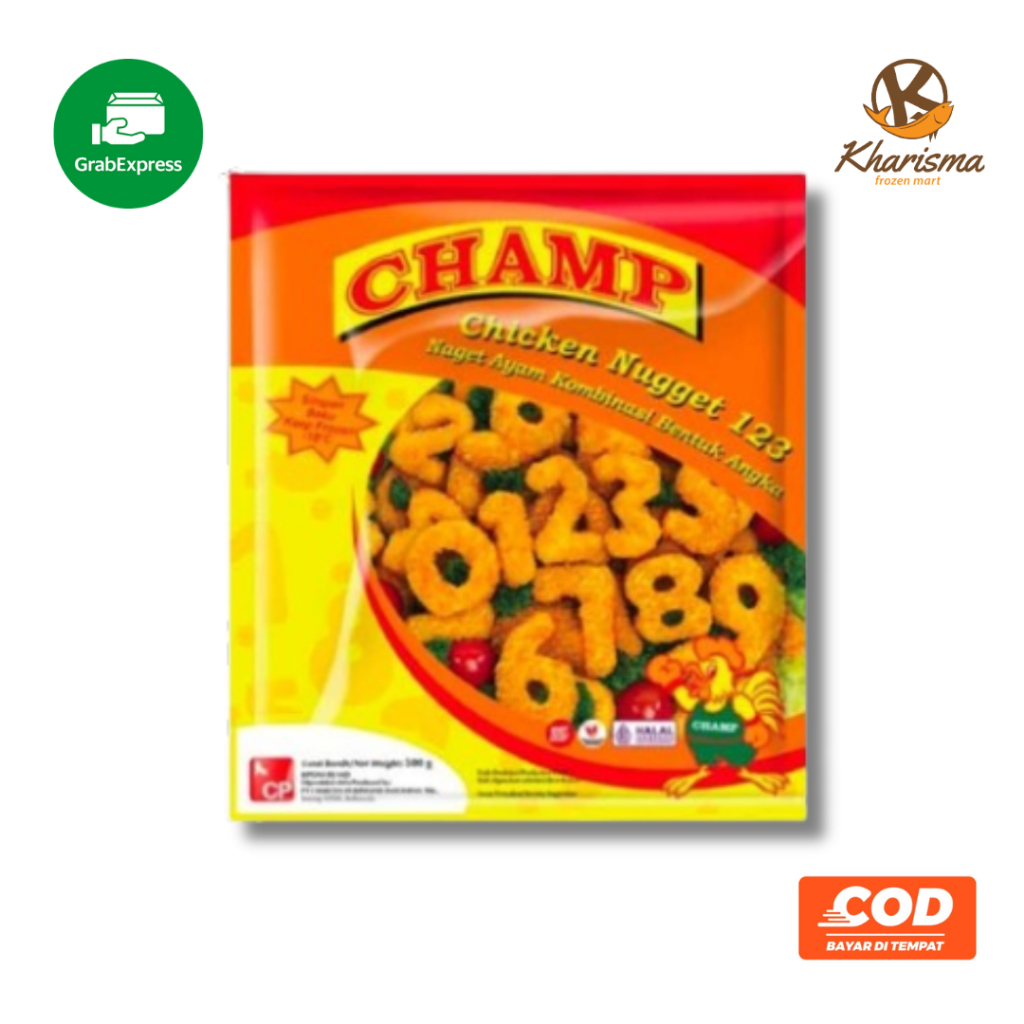 

Champ Nugget Ayam 123 500g Frozen Food