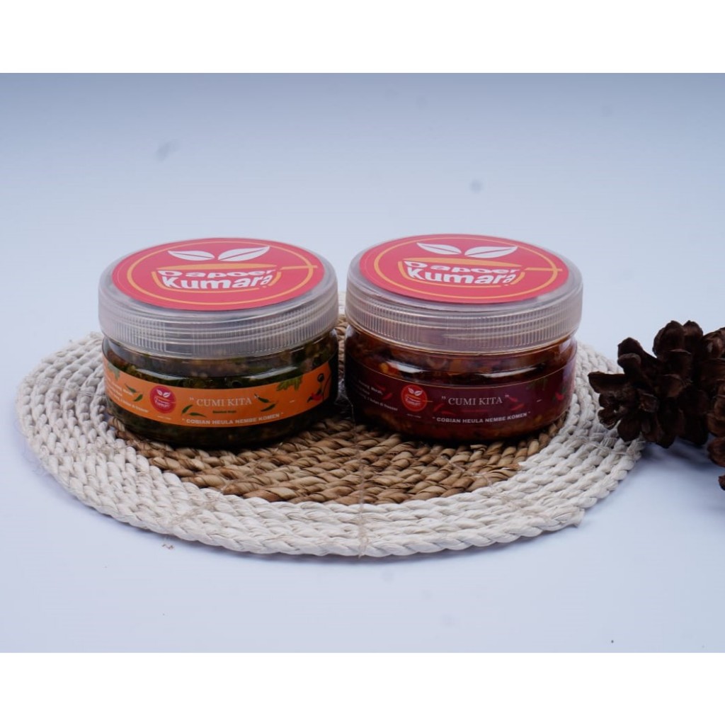 

Dapoer Kumara - Paket 2 - Cumi Sambal Merah dan Cumi Sambal Ijo