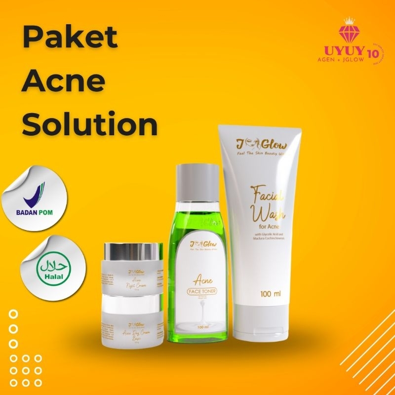 Jglow paket acne/Acne jglow