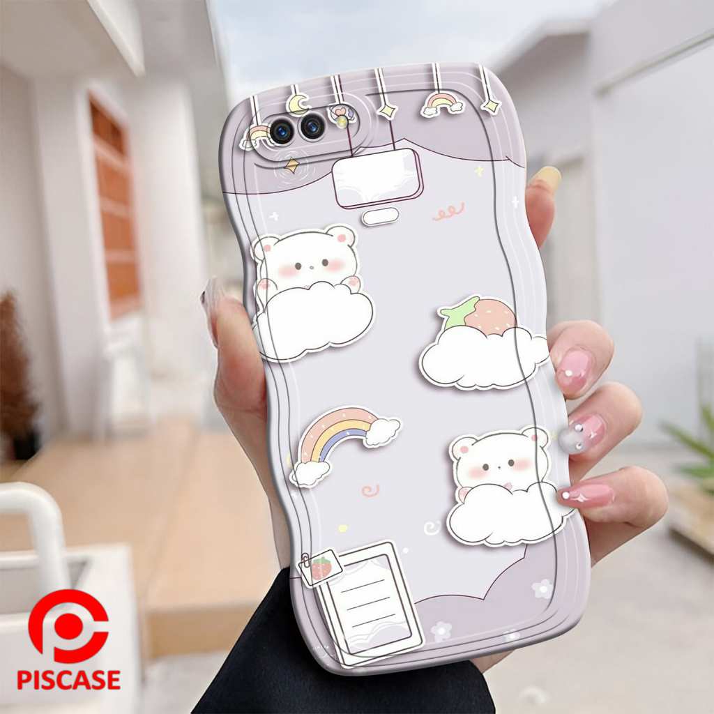 Softcase OPPO A3S GELOMBANG Terbaru - Fashion Softcase - Casing OPPO A3S GELOMBANG - Softcase Pro Ca