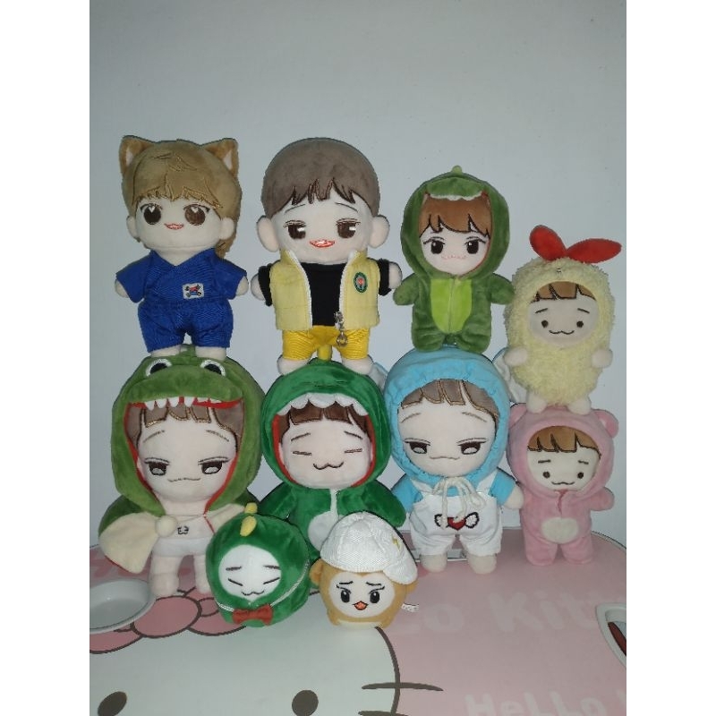 [READY] Doll Oppa Chen 15cm, 20cm, 30cm EXO - Keyring Chen Dino 10cm