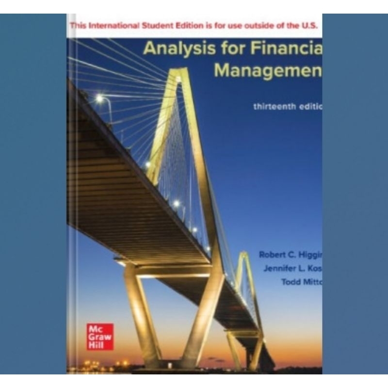 Buku Analysis for Financial Management, 13th Edition