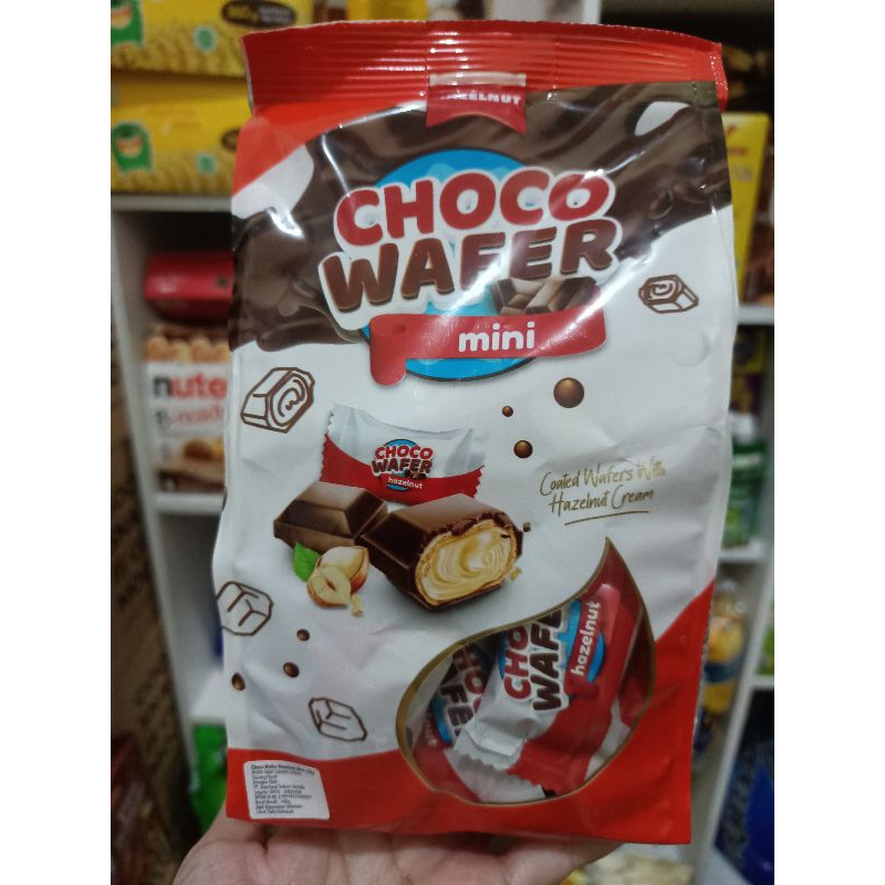 

Choco wafer mini hazelnut / peanut / coconut (1pcs)