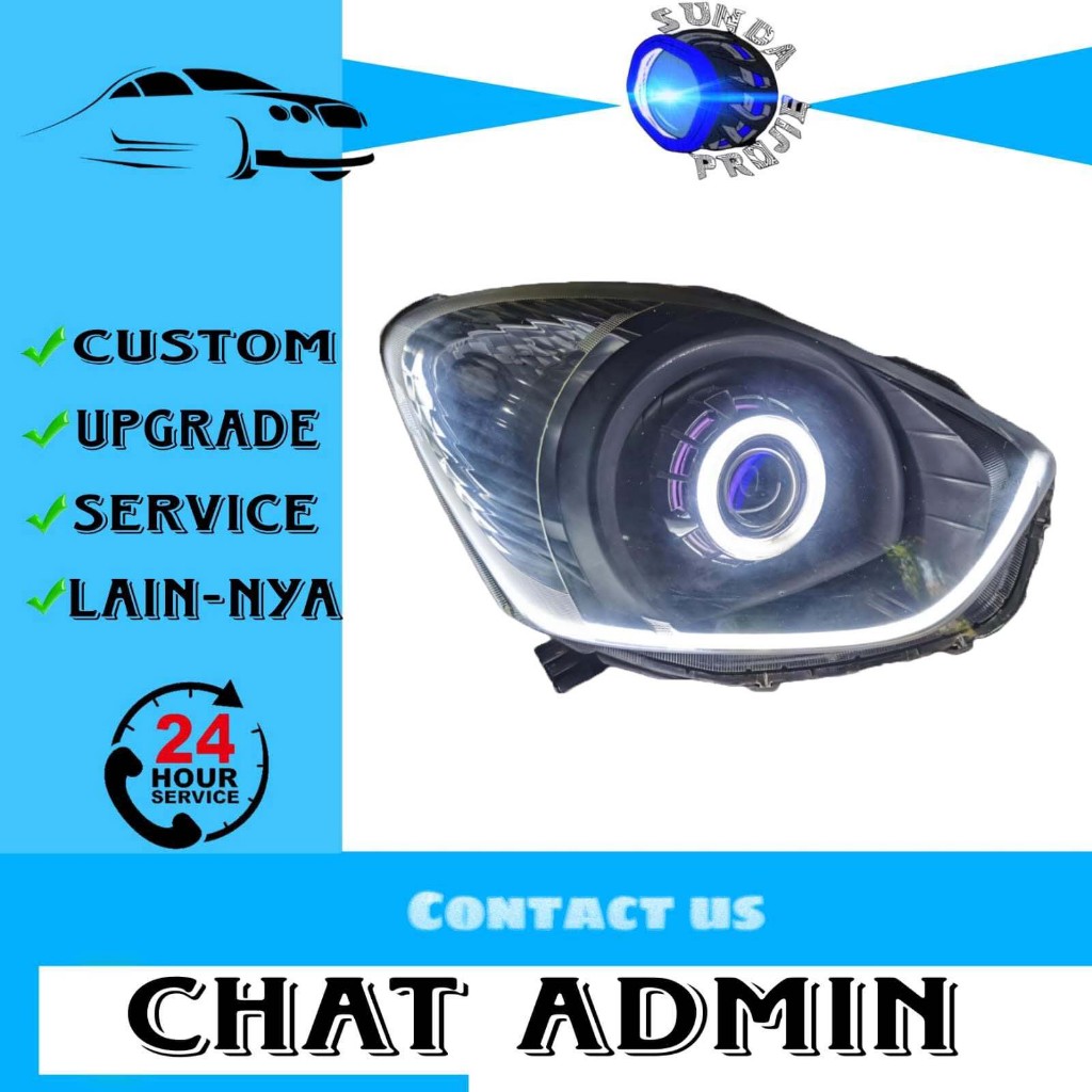 Headlamp Biled / Projie Toyota Agya