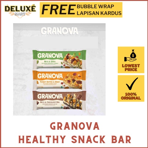 

Paling dicari Granova Healthy Snack Bar 28 gr Snack Bar Sehat Bergizi Buatan Lokal