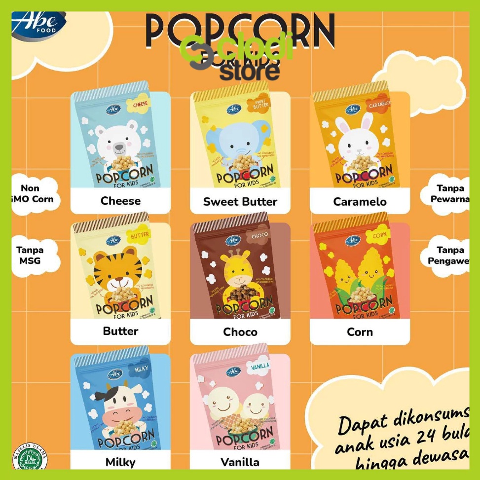 

Kejar Promo Popcorn abe food For Kids 8 Gr popcorn anak Kokobi Baenana ChipsCamilan Abe Popcorn Snack MPASI Snack Bayi Snack Anak Cemilan Bayi Cemilan Anak Popcorn Jagung Caremelo cemilan sehat Kizzu Kokobi Kizzu Kizu Kizzuu Abefood Abe food