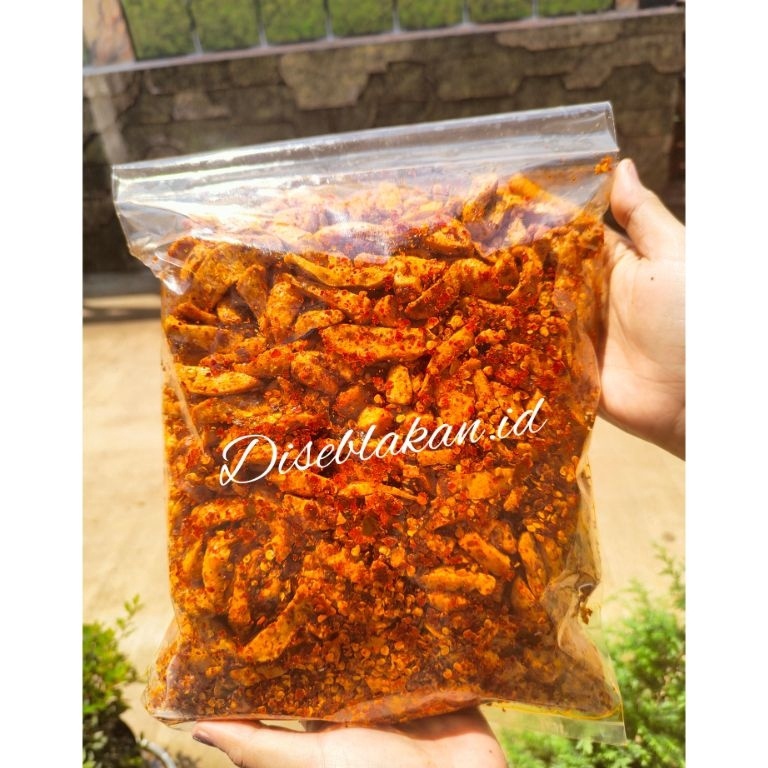 

Fresh PROMO Basreng pedas daun jeruk 1kg
