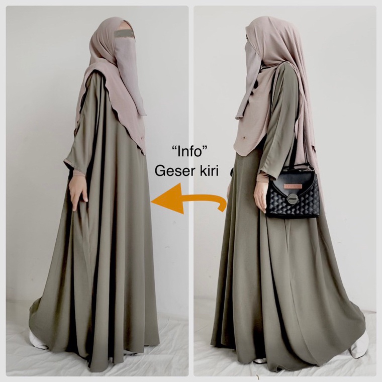 Hemat Banget Maryamzali SAFA ABAYA OVERSIZE
