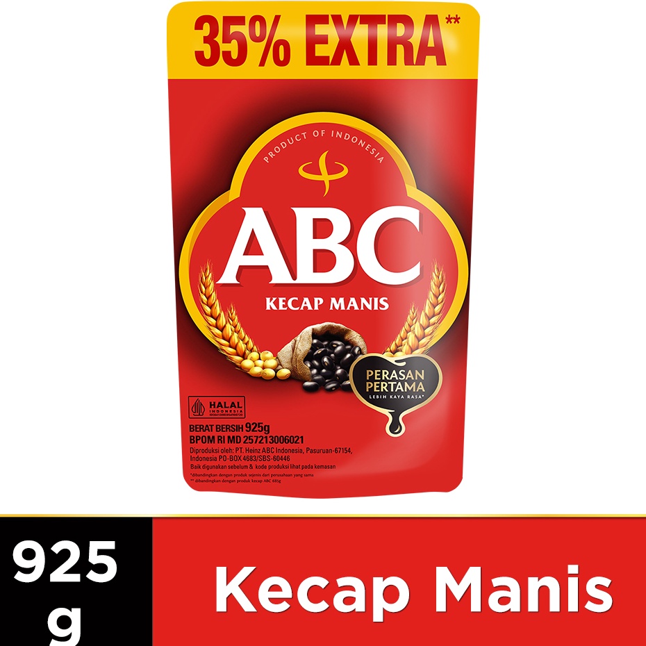 

Pesan aja ABC Kecap Manis 925 gr 7ML 225ML 35