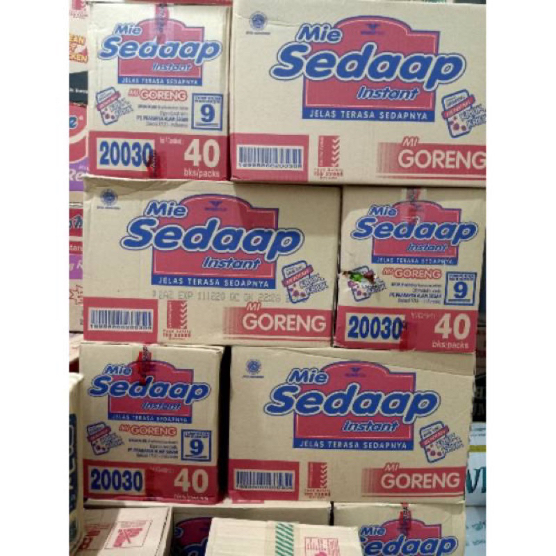 

Mie sedap goreng 1 dus isi 40 pcs