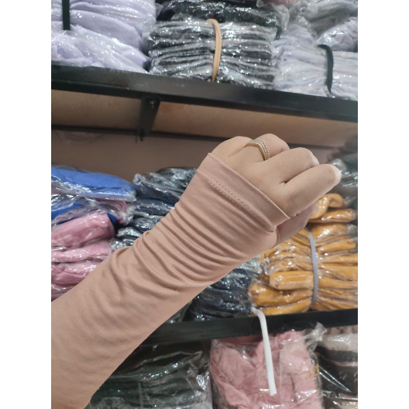 HANDSOCK JEMPOL RAYON / HANDSOCK JEMPOL FINGERLESS / HANDSOCK JEMPOL KAOS RAYON