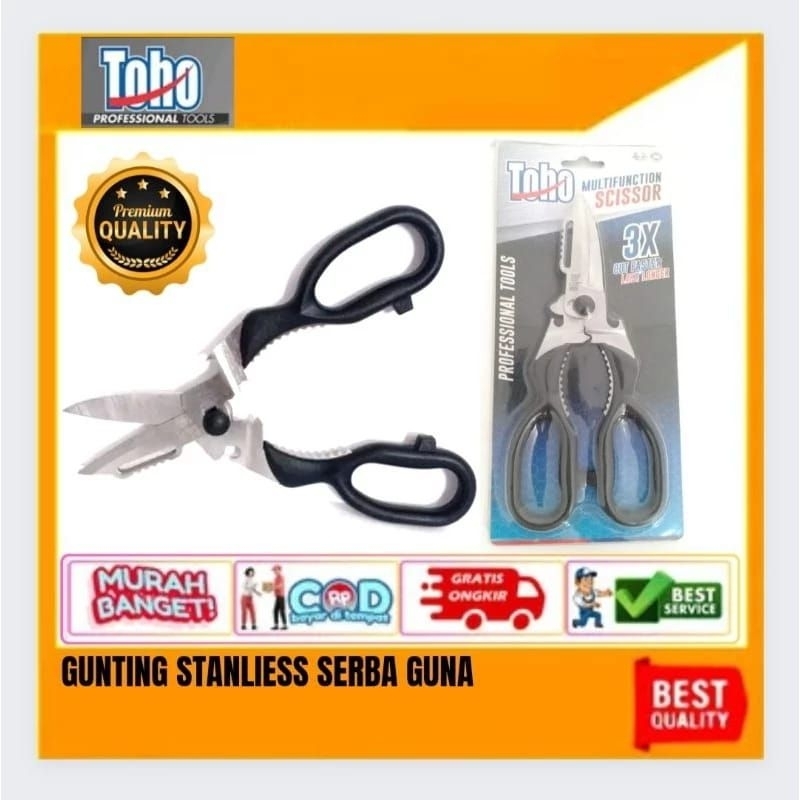 

gunting serbaguna premium toho