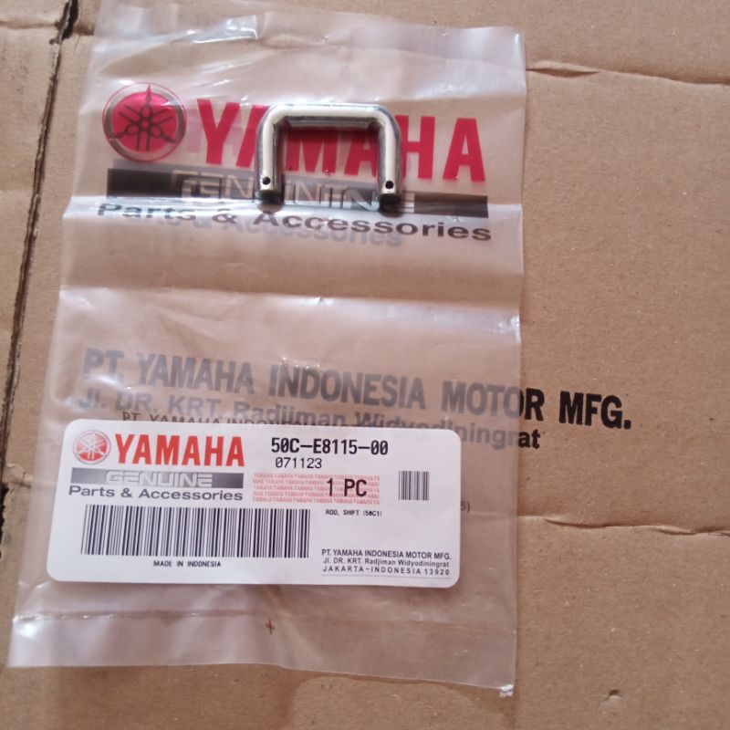 Rod Shift Besi U Pedal Verseneleng Operan Gigi Original Genuine Yamaha Jupiter MX New / 50C-E8115-00