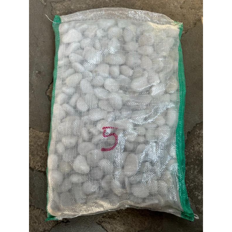Batu koral putih 9,10kg