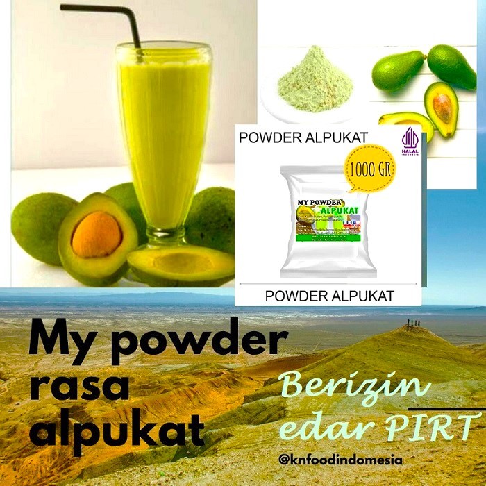 

Powder Reguler Bubuk Minuman Rasa Alpukat - 1 Kg.