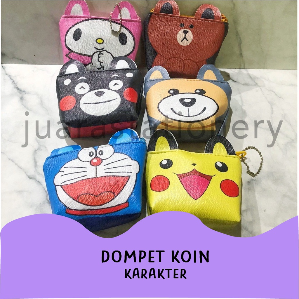 

770- Dompet Koin Karakter // Pouch / Tempat