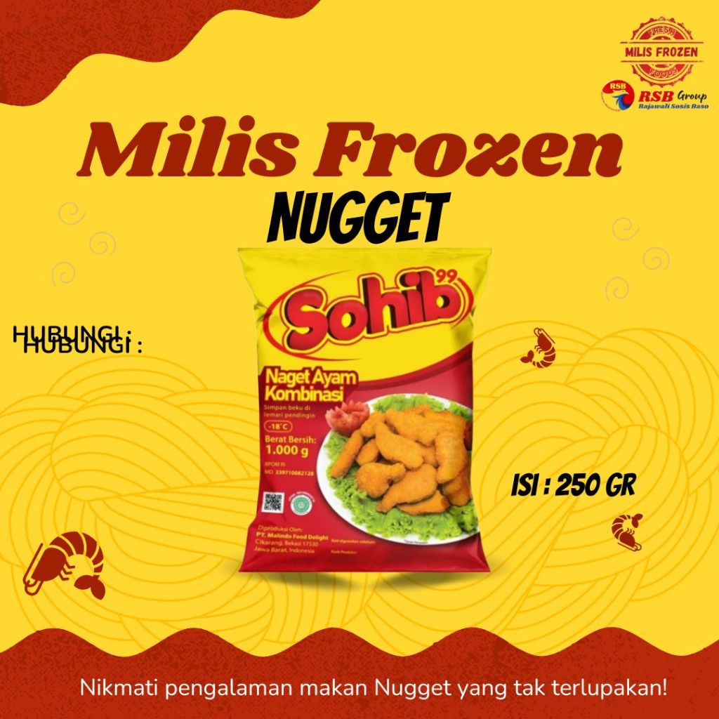 

SOHIB NUGET AYAM 250GR