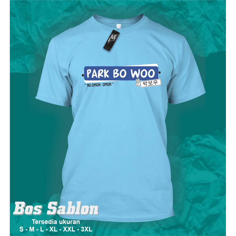 Bossablon  - Kaos Park bo woo Korean Style Kaos Prabowo Terbaru