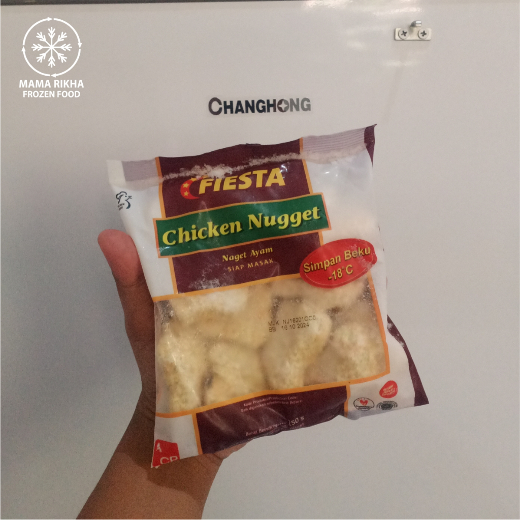 

NUGGET AYAM FIESTA 250GR / FIESTA CHICKEN NUGGET 250GR