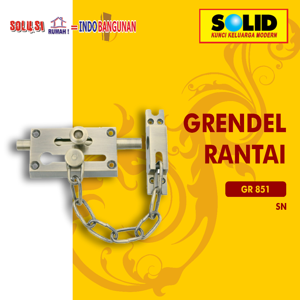 SOLID - GRENDEL RANTAI GR 801/ GRENDEL RANTAI/ GRENDEL