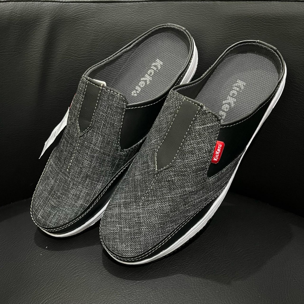 Kickers Pria / Slop Kickers / Slop / Sepatu Pria / Slop Pria/ Sandal Sepatu Masa Kini