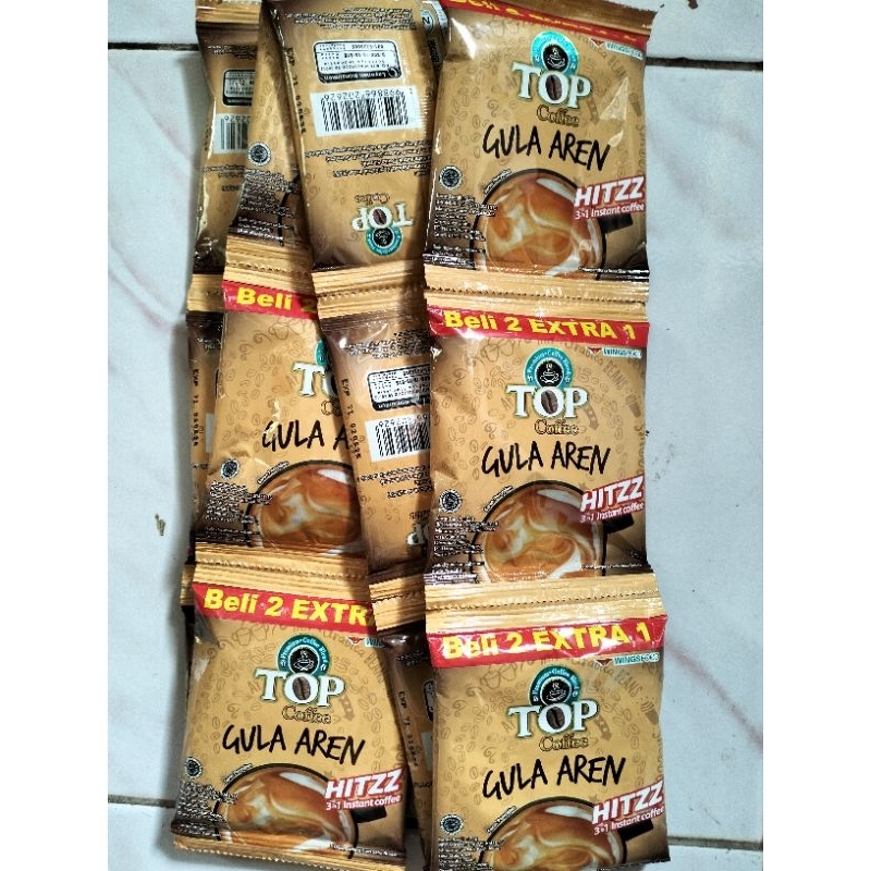 

Top Coffee gula aren kemasan renceng