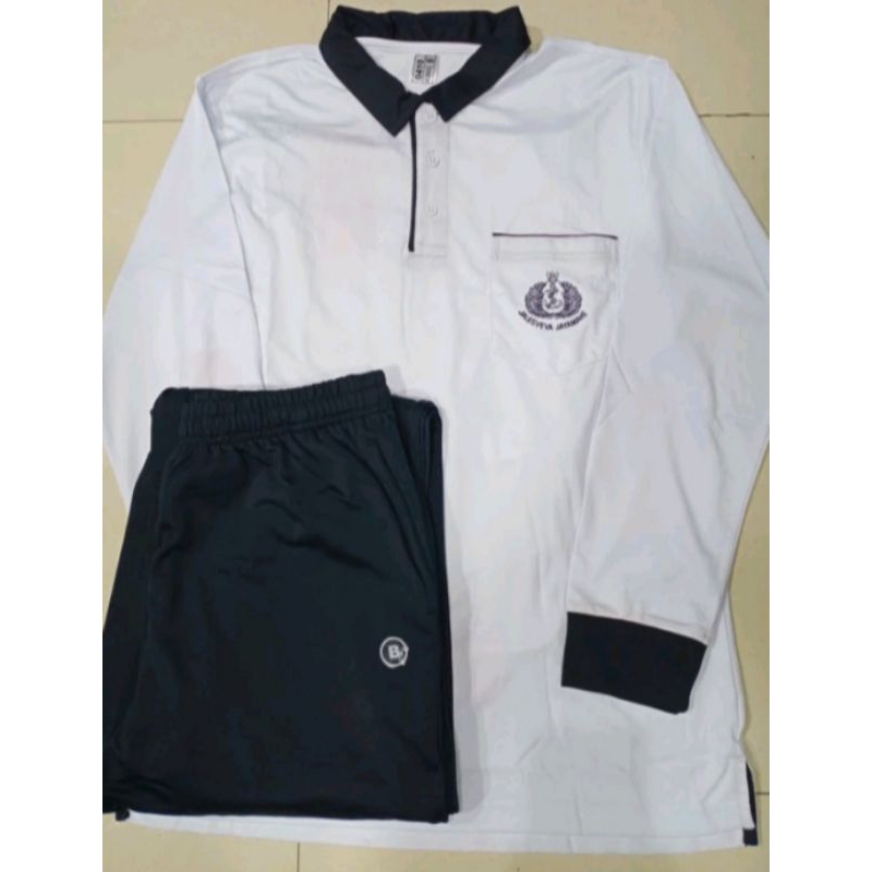 Seragam poral  / kaos olahraga poral lengan panjang original TNI AL