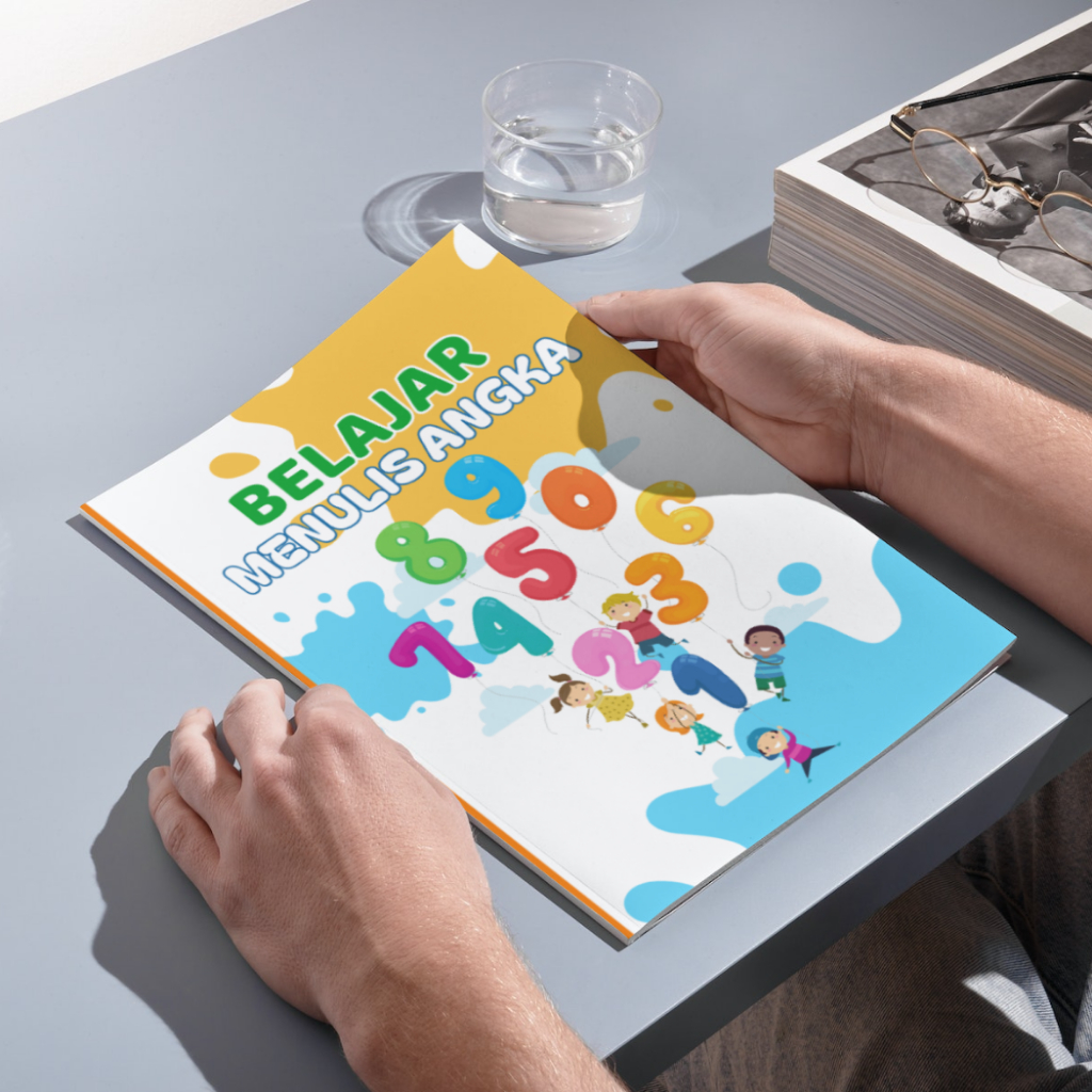 

BUKU BERGAMBAR ANAK - BUKU MENULIS ANGKA
