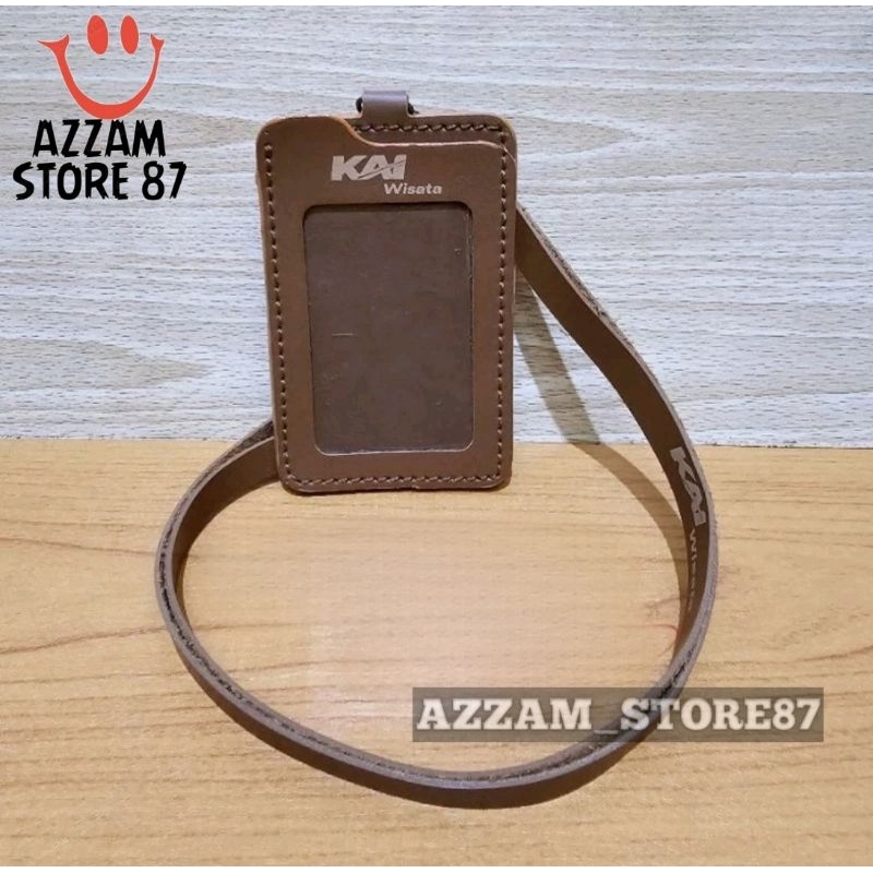 

ID Card Holder Tali Lanyard Name Tag Logo KAI WISATA