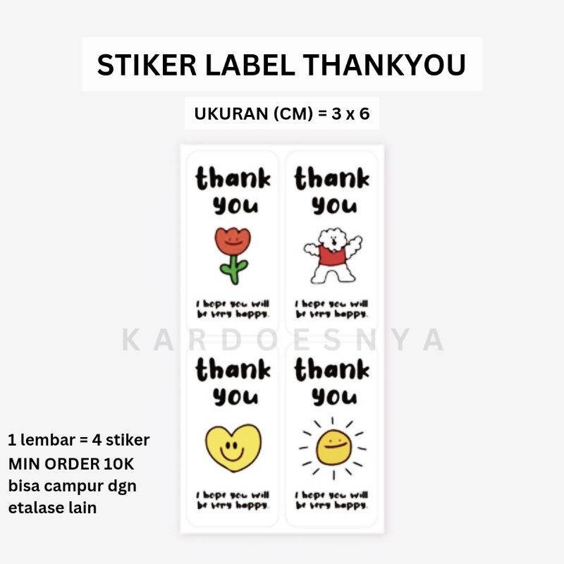 

Stiker label thank you I hope you will be very happy thankyou [stTXlabel]