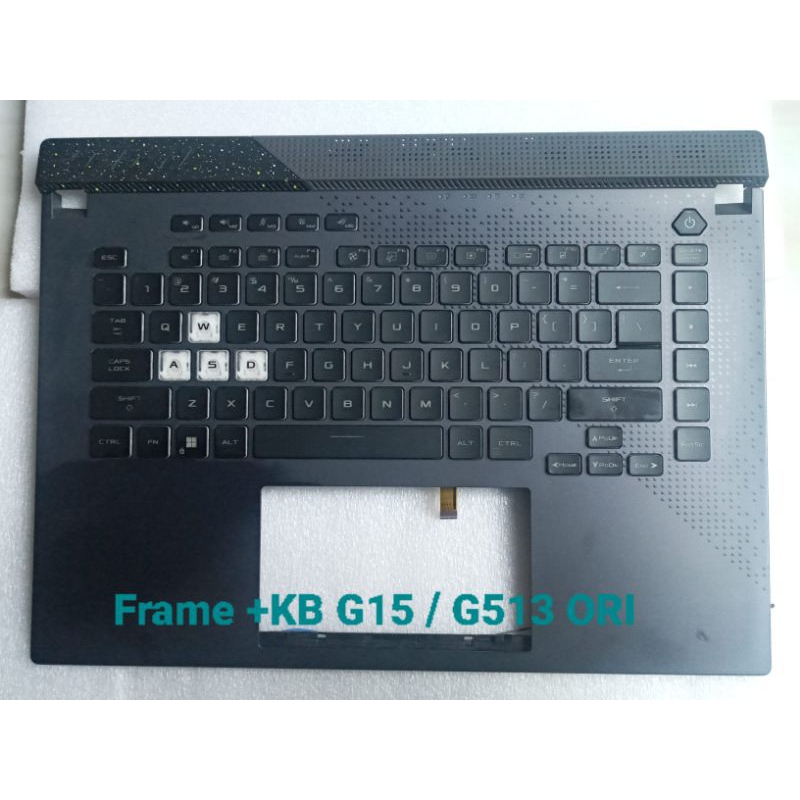 Hinge Cover  tutup  engsel  casing engsel Tombol TUTS keyCaps keyboard Asus ROG STRIX G15 G513RE G51