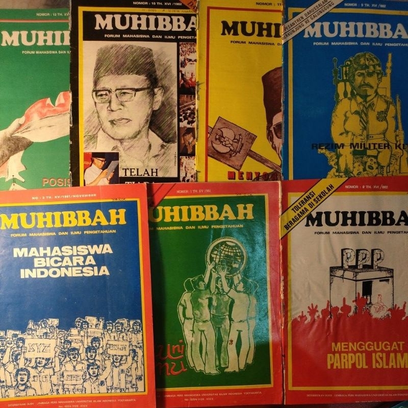 Majalah Mahasiswa MUHIBBAH 1980s