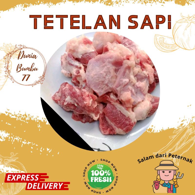 

Tetelan Sapi 500 gr