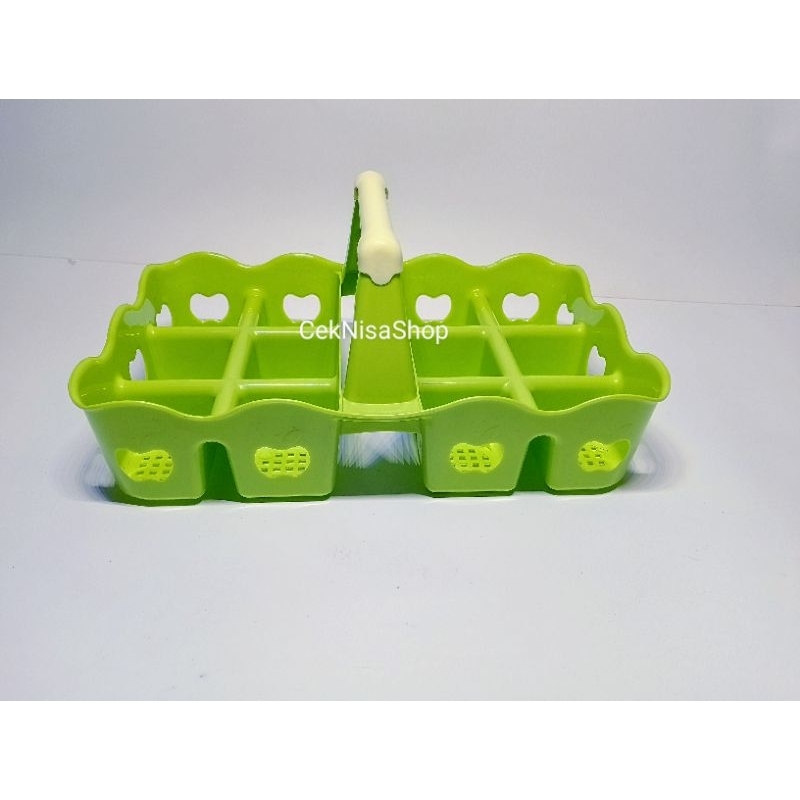 Wadah Gelas isi 12Pcs / Rak Aqua gelas 12Pcs / keranjang tempat air mineral / keranjang air minum pl