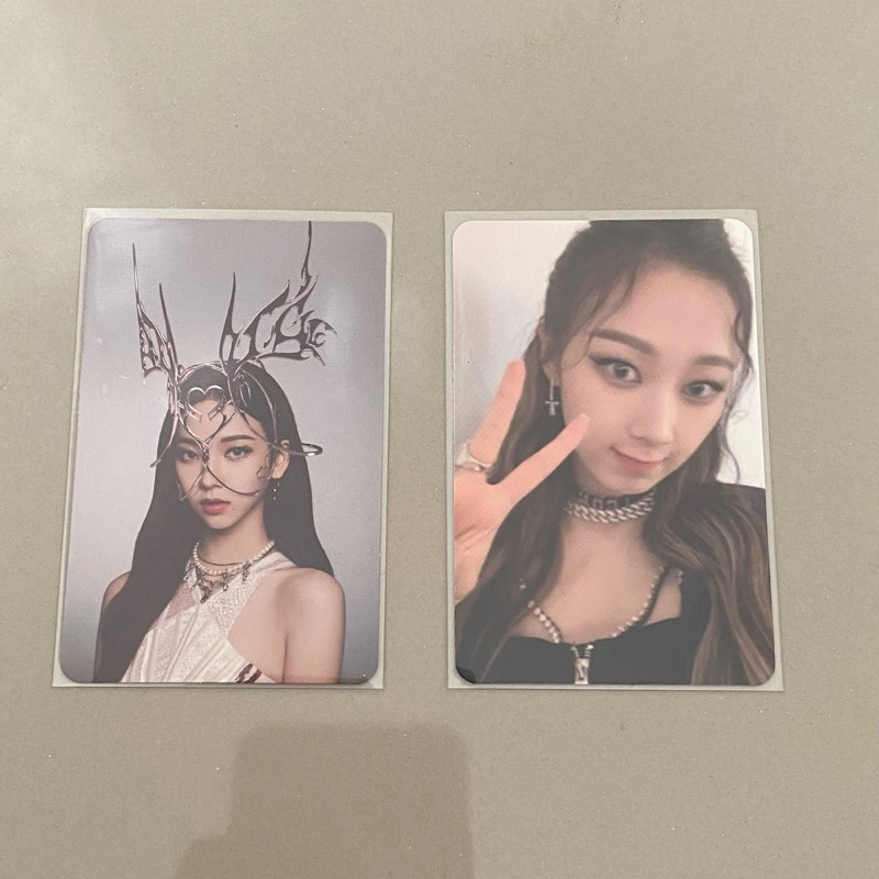 Aespa POS Karina Giselle Official Photocard