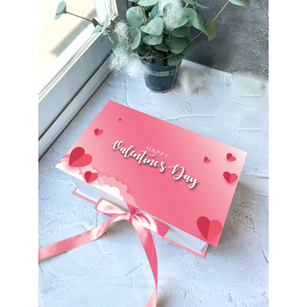 

HARDBOX BY ASHADEWI - Hardbox Valentine 25x15x8 cm / Valentine Box / Kotak Valentine / Happy Valentine Day / Gift Box