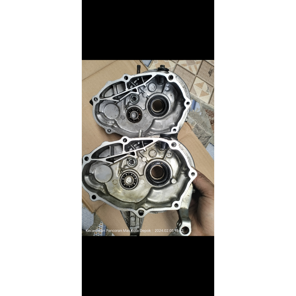 Crankcase rasio rengkes oli gardan beat new 2019 Genio Scoopy all-new original copotan