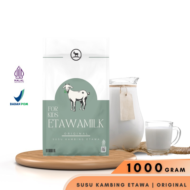 

Etawamilk For Kids Susu kambing Etawa bubuk 1kg Rasa originial