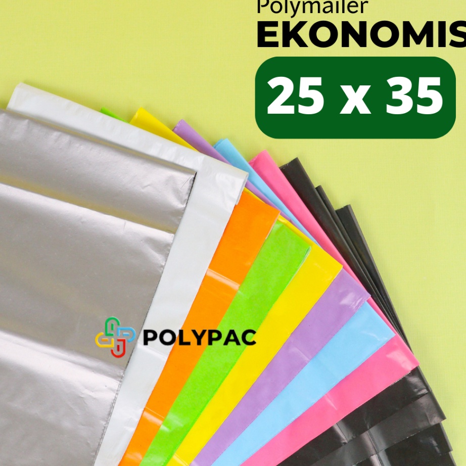 

Souvenir Sebuah Kenangan Sebuah Cerita Polymailer Warna Ekonomis 25x35 isi 1 pcs Polymailer Lem Warna Pastel