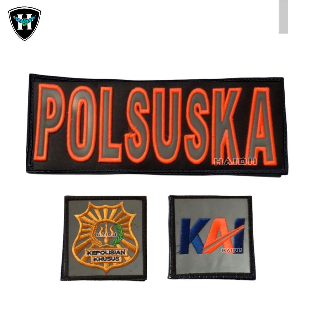 Logo Bordir Polsuska / KAI / Patch Bordir
