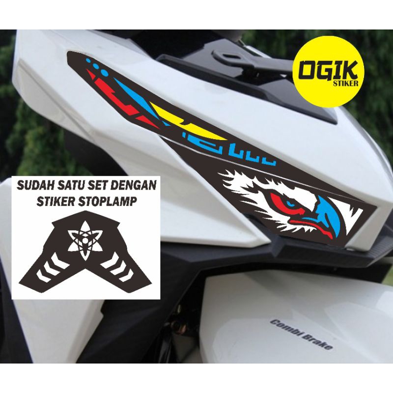 stiker lampu stiker vario led 125