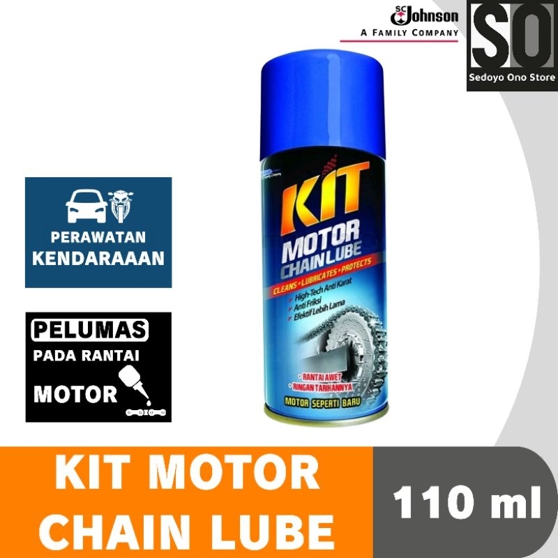 Pelumas Rantai Motor Oli Rantai Motor Kit Motor Chain Lube 110 ml