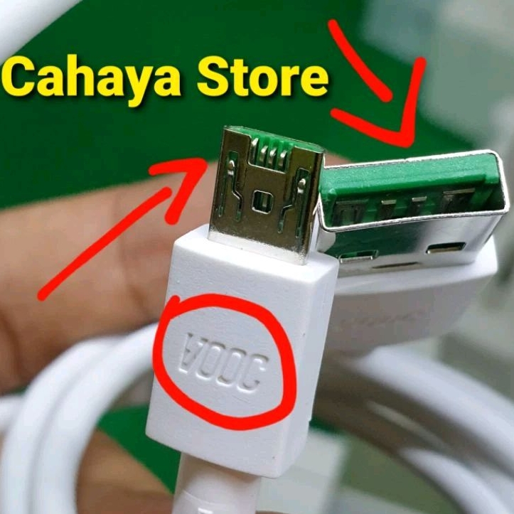 Kabel Data Charger OPPO 4Amper VOOC / FLASH CHARGE Micro F11 F11Pro F3plus F9 F9PRO F1 Plus R7 R7s R