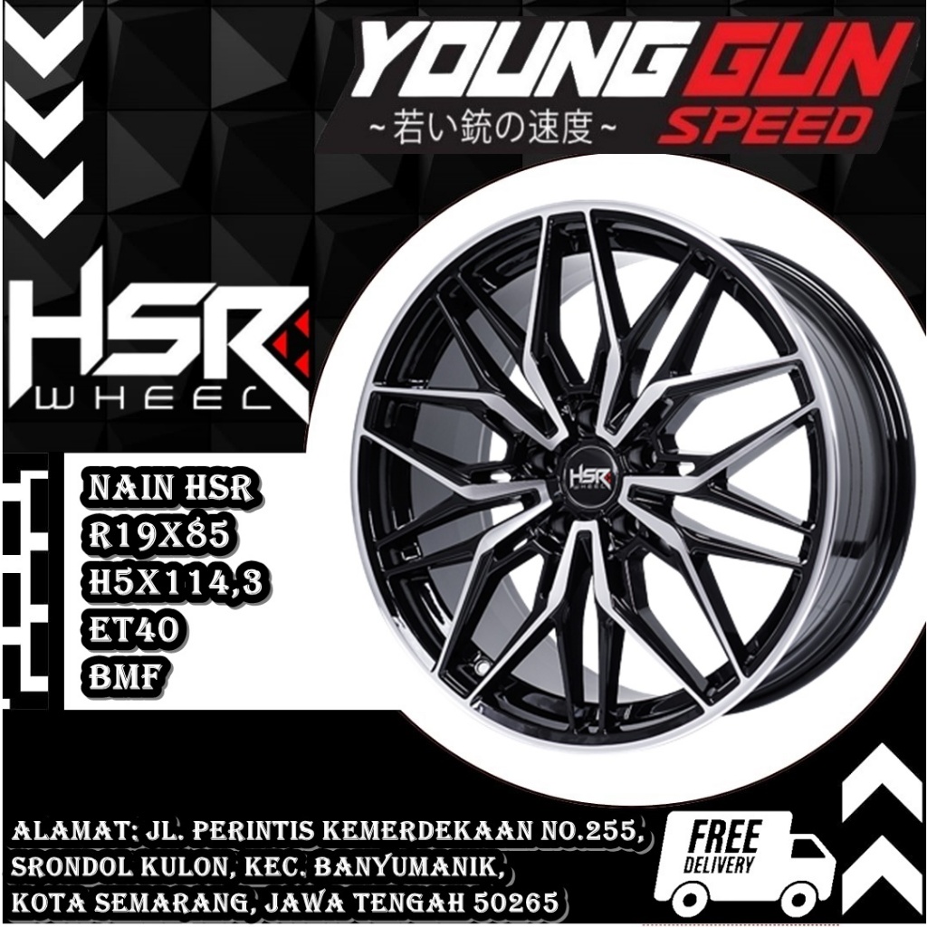 Velg R18 Tebaru Hsr Nain Velg Mobil r18 tuk Vellfire Innova Reborn