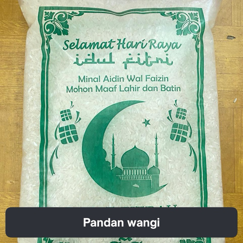 Beras Zakat 3 kg Pandan Wangi