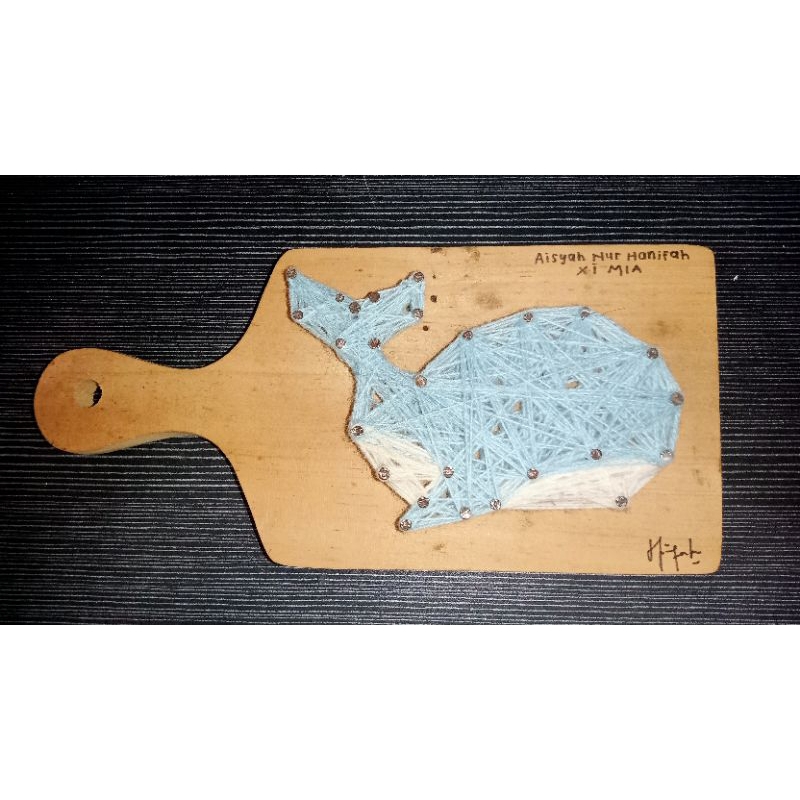 String Art Bentuk Paus