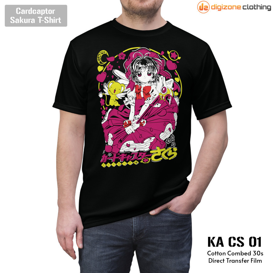 Kaos Anime Cardcaptor Sakura Kerberos Kinomoto Sakura KA CS 01