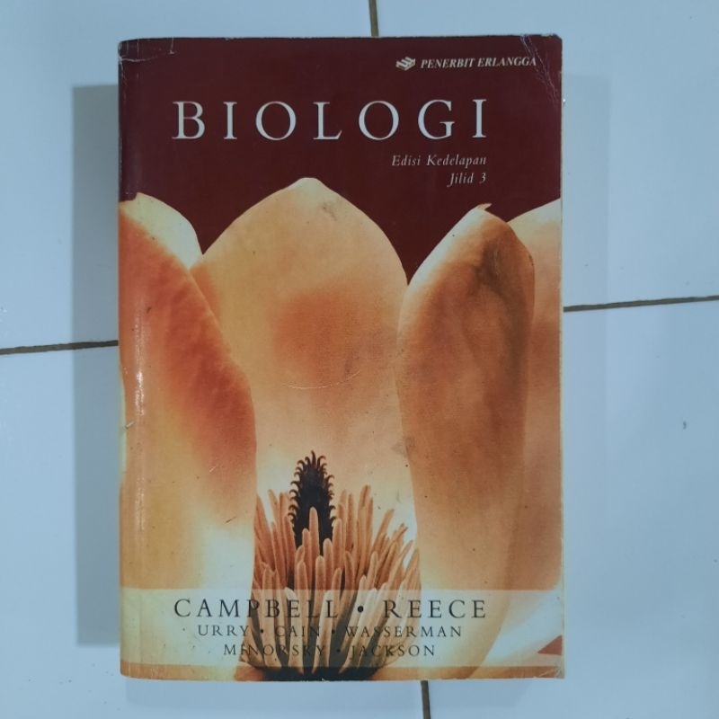 PRELOVED BUKU CAMPBELL JILID 3 BIOLOGI