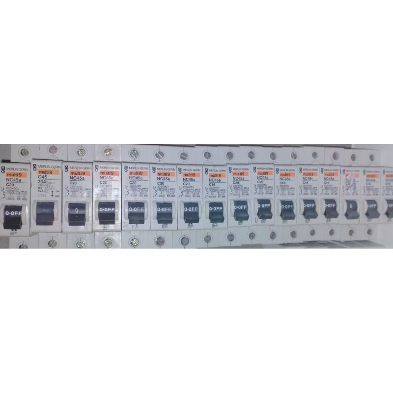 mcb Merlin gerin Nc45a c10 c16 c20