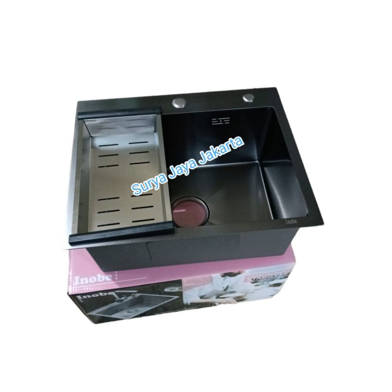 Kitchen Sink INOBE 5243 "ORIGINAL" / Sink inobe 5243 hitam